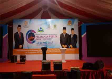 Gelar Pameran & Simposium Pelayanan Publik Jawa Timur, Gedung Joko Samudra Gresik 2017